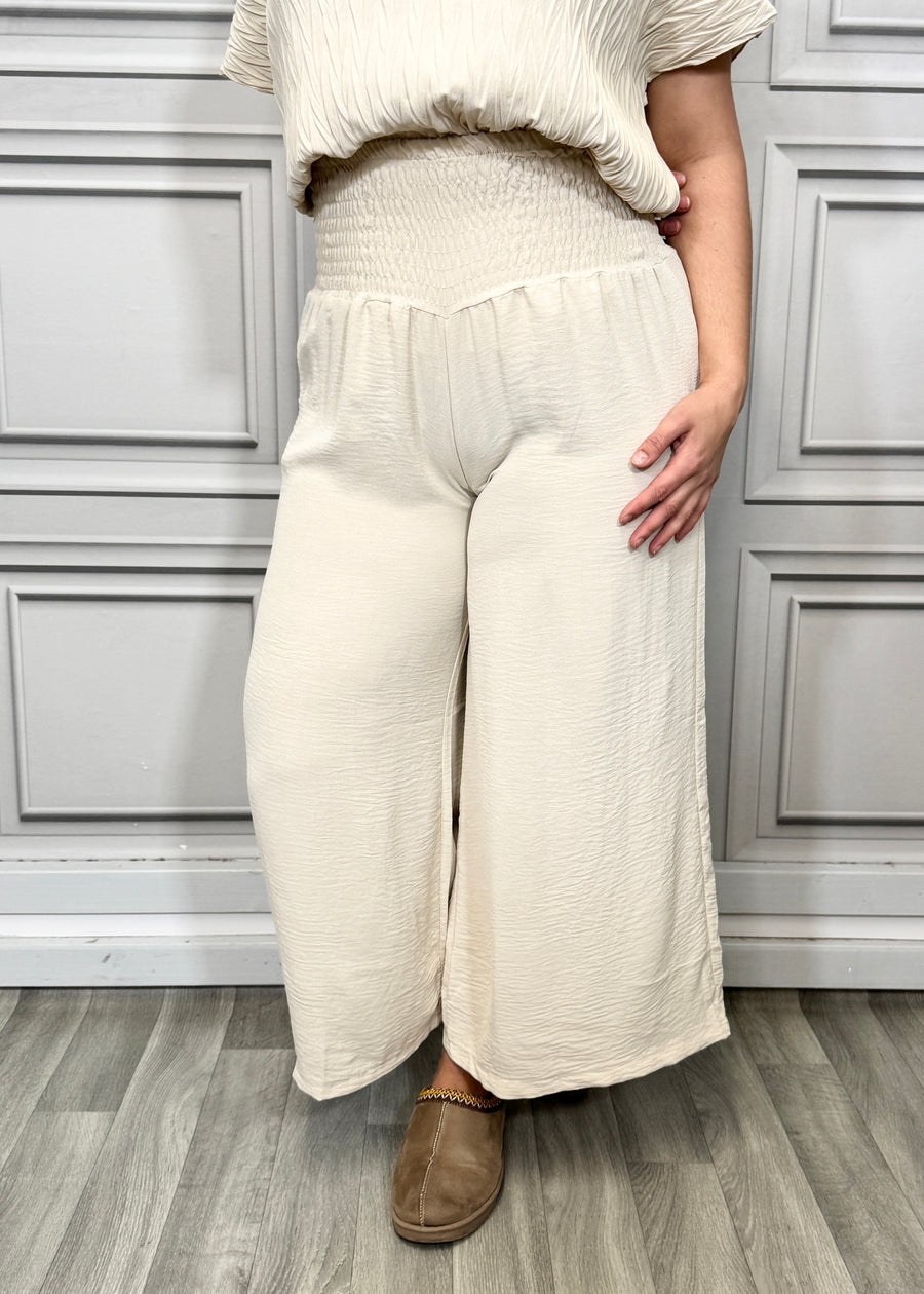 High Waisted Palazzo Trousers Pants