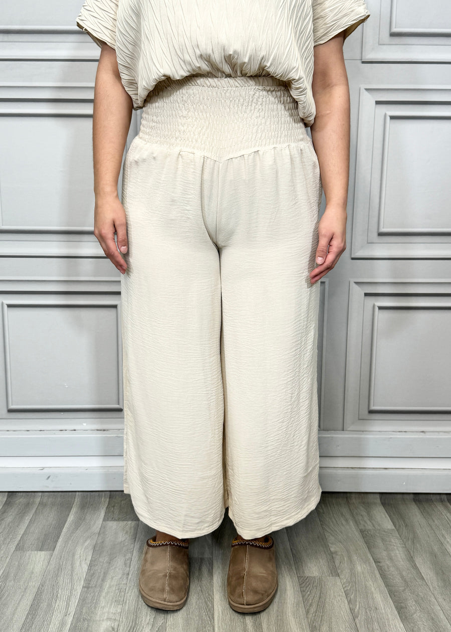 High Waisted Palazzo Trousers Pants