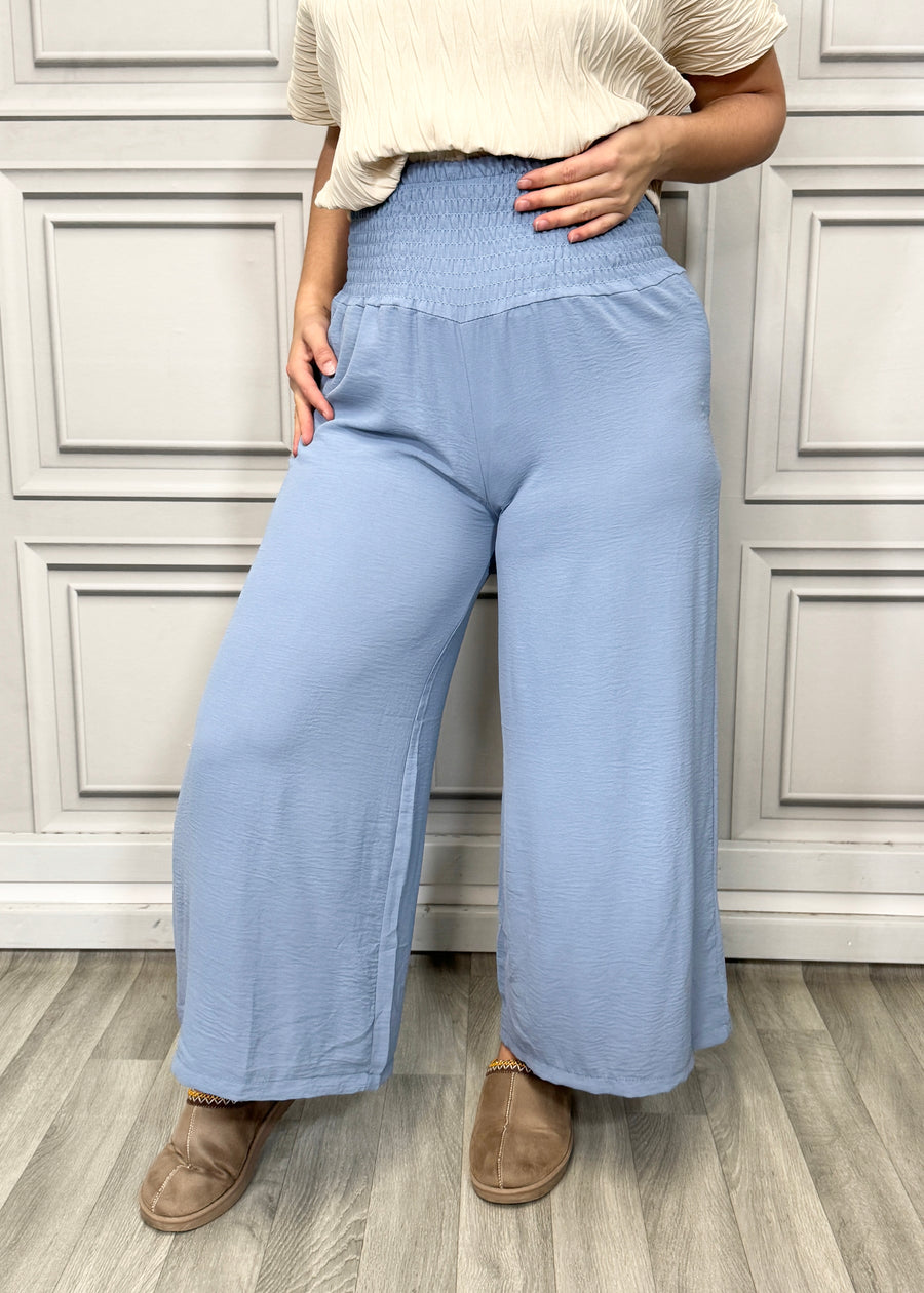 High Waisted Palazzo Trousers Pants