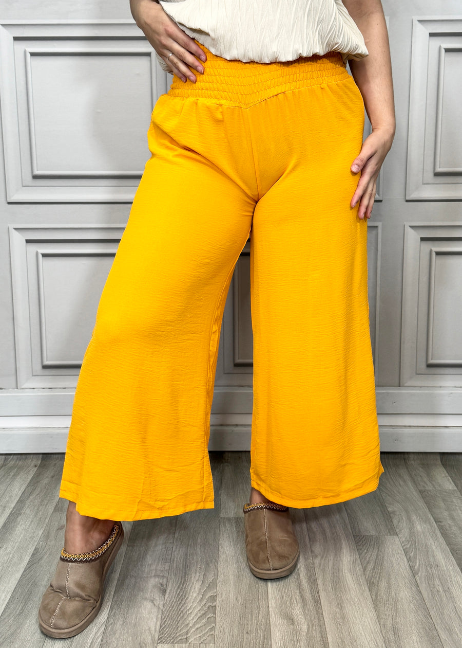 High Waisted Palazzo Trousers Pants