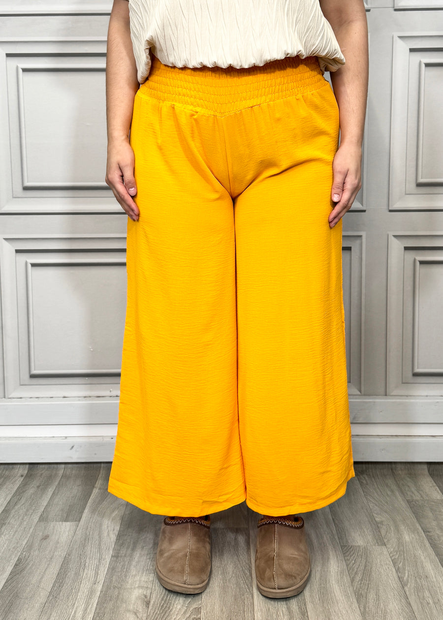 High Waisted Palazzo Trousers Pants