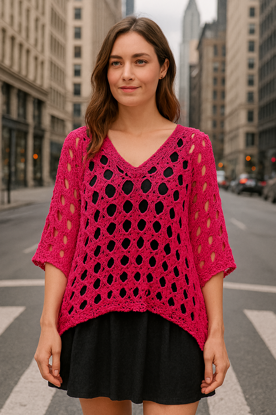 PURE COTTON CROTCHET OVER TOP