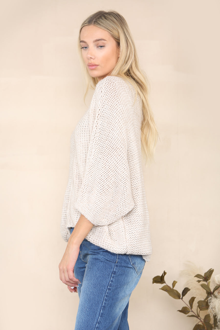 Loose knit relaxed jumper