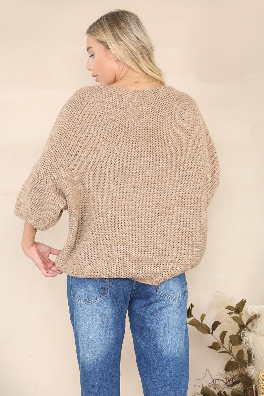 Loose knit relaxed jumper