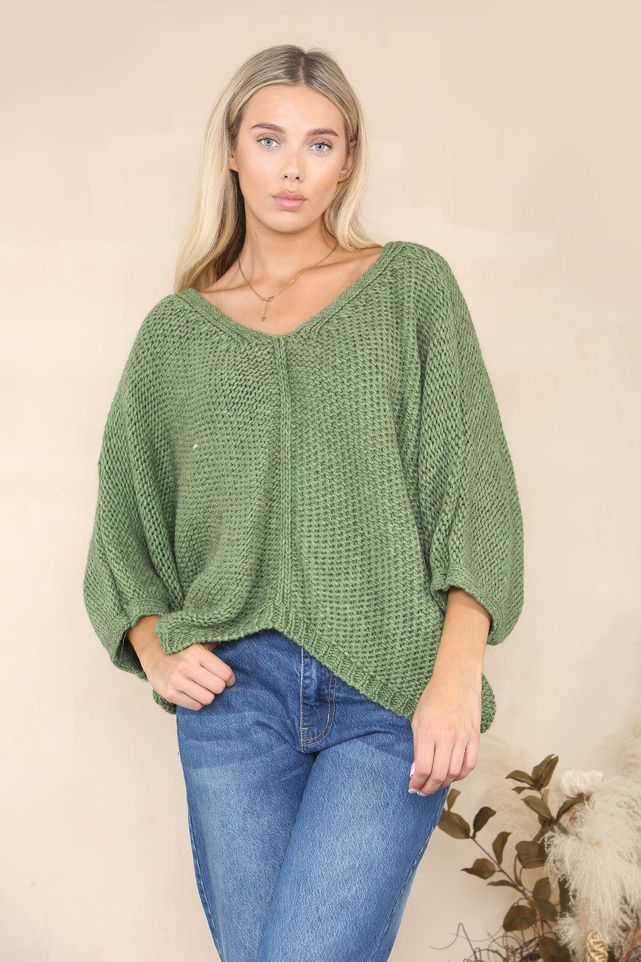 Loose knit relaxed jumper