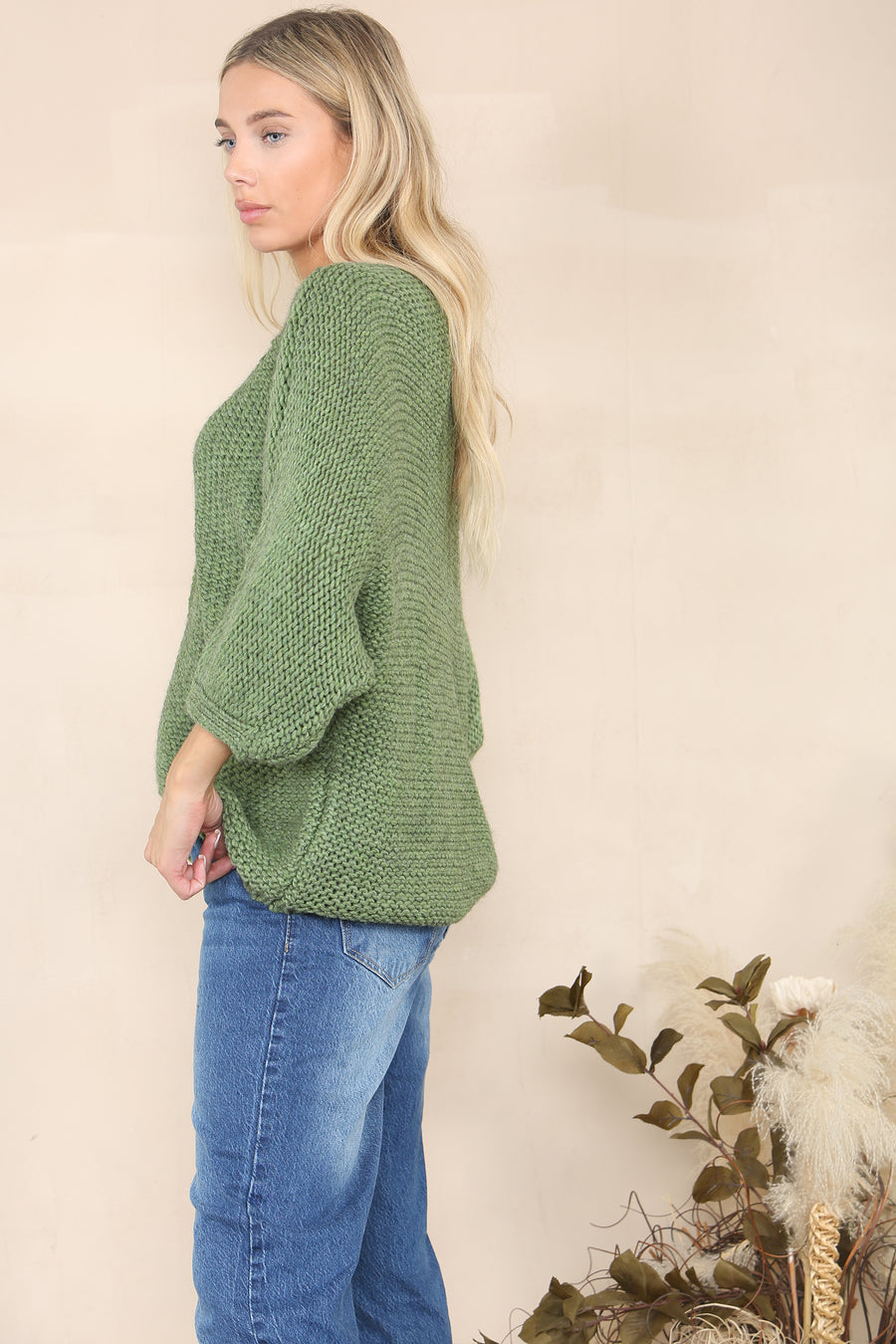 Loose knit relaxed jumper