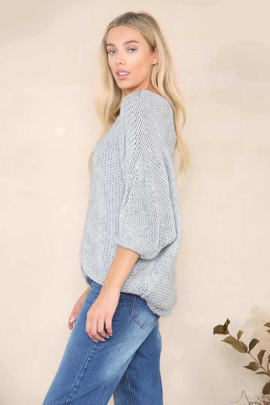 Loose knit relaxed jumper