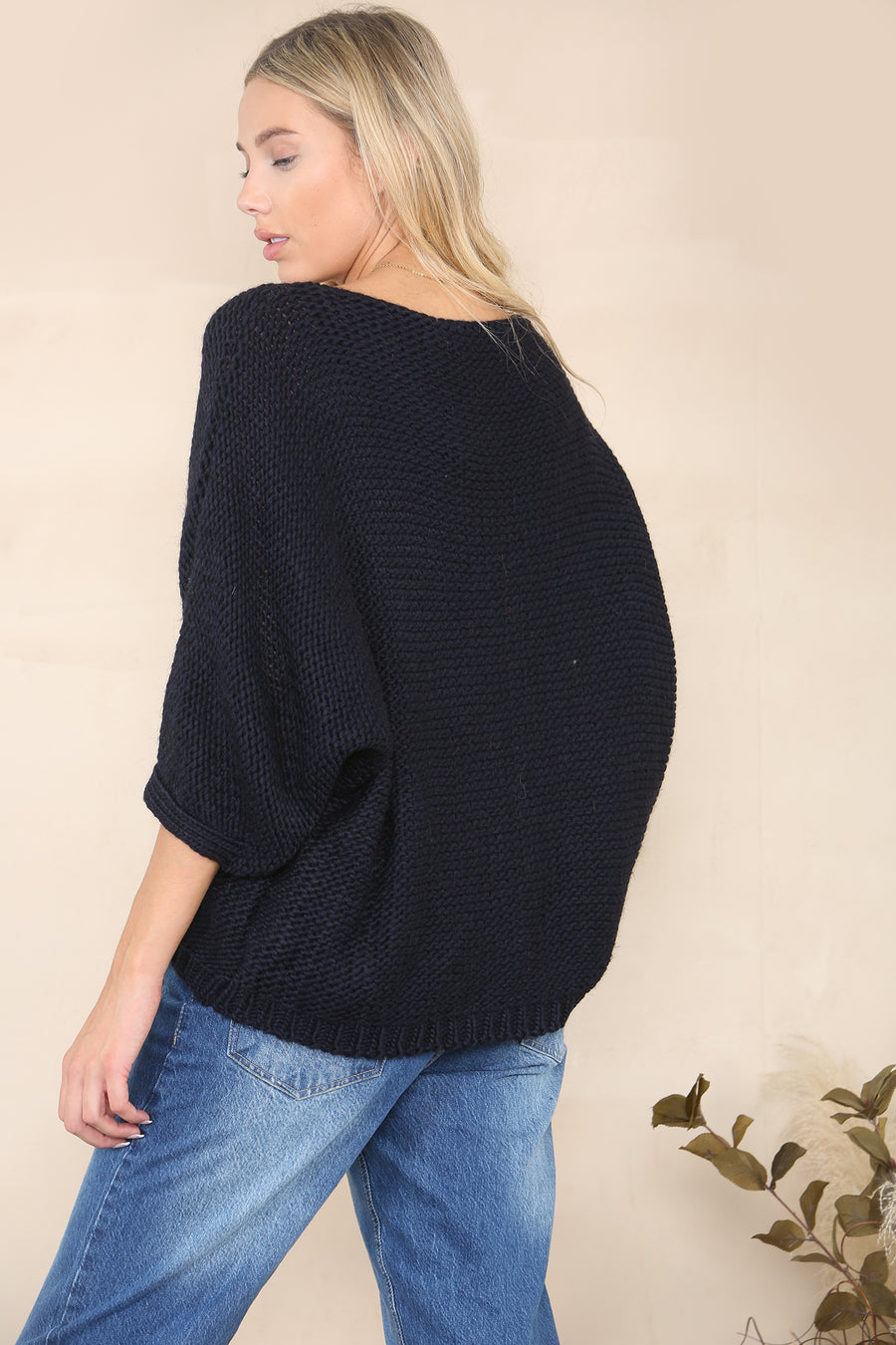 Loose knit relaxed jumper