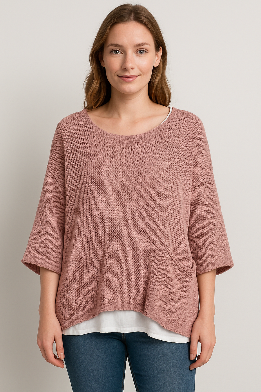 PREMIUM PURE COTTON CROTCHET OVER TOP WITH POCKET