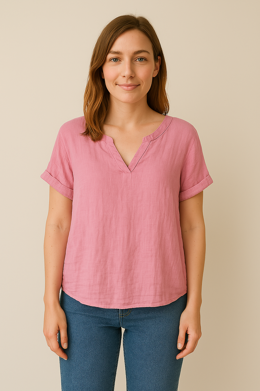 100% cotton t-shirt semi sheer