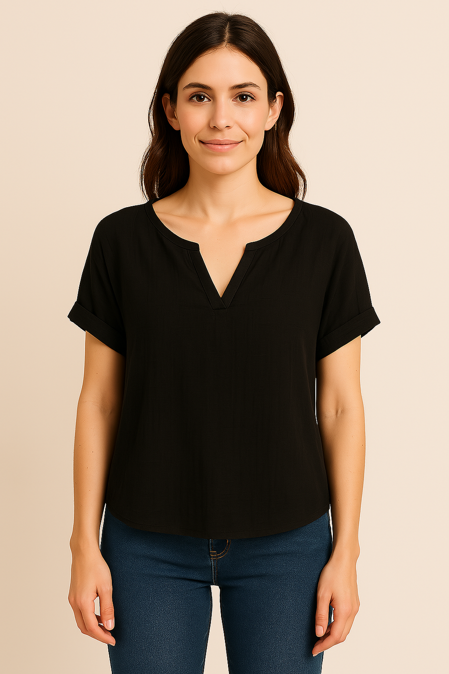 100% cotton t-shirt semi sheer