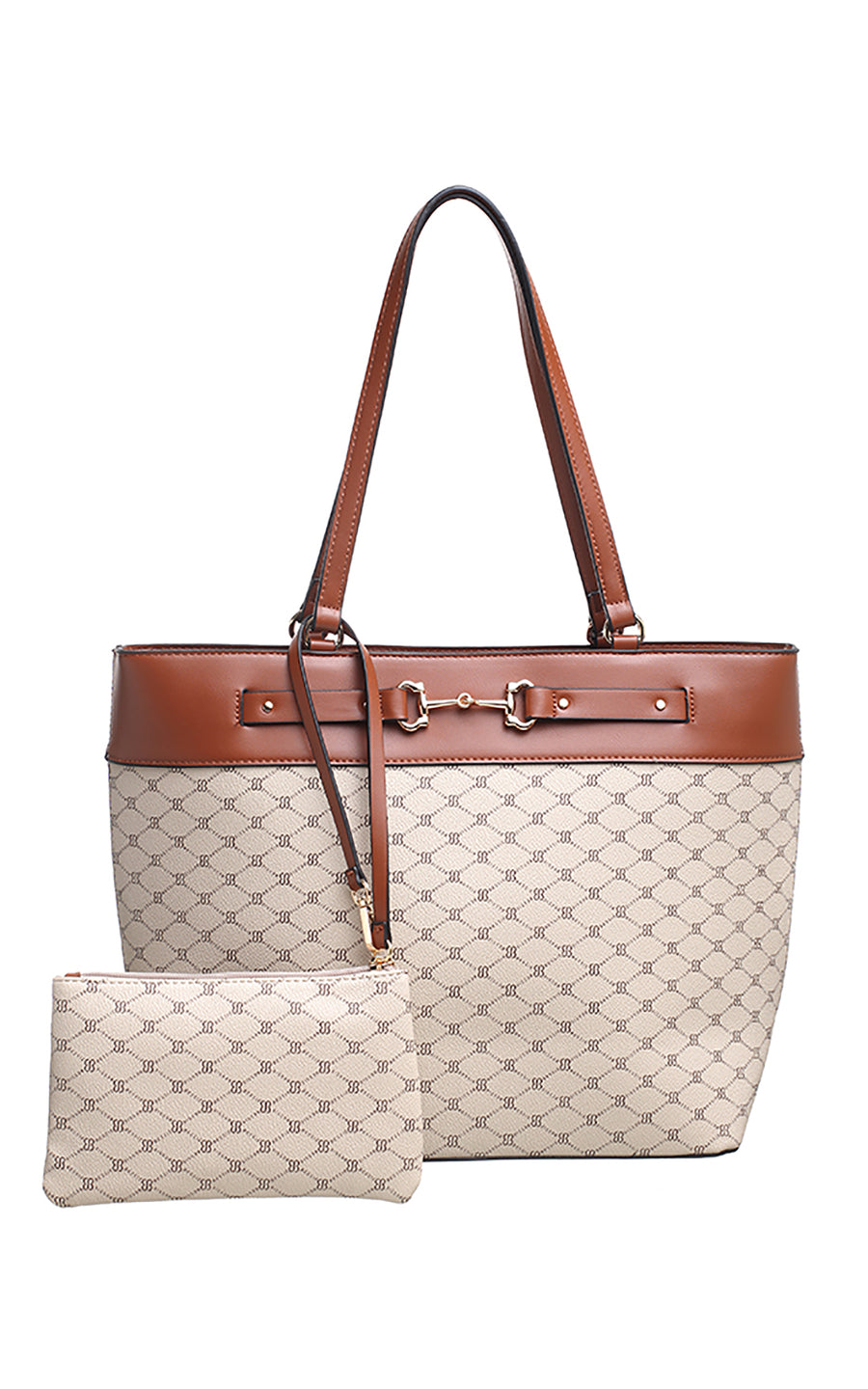 Large Bessie Print Two Piece Bag Set