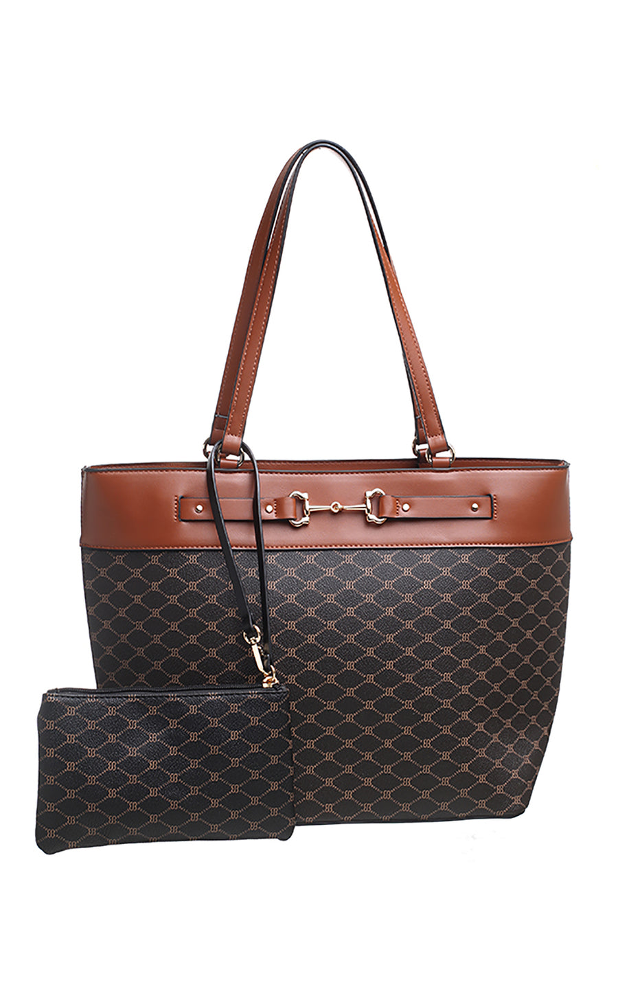 Large Bessie Print Two Piece Bag Set