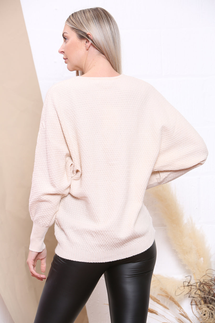 Knit texture top