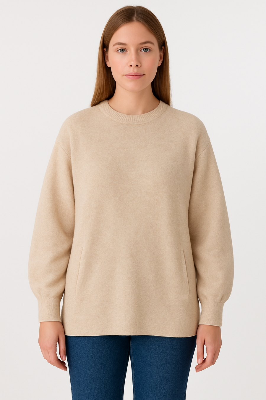 CHUNKY SOFT KNIT JUMPER