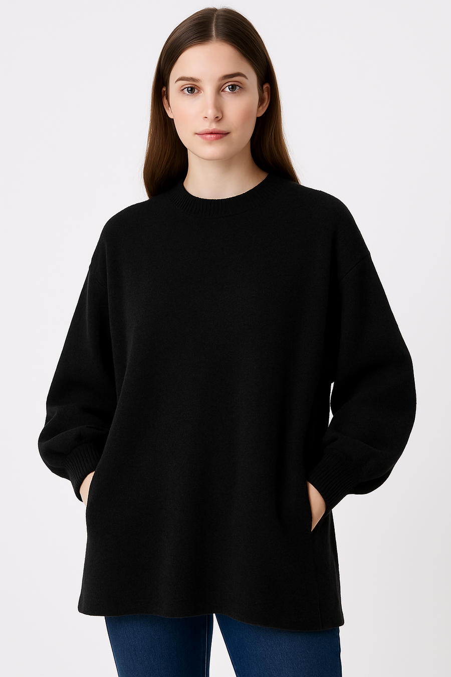 CHUNKY SOFT KNIT JUMPER