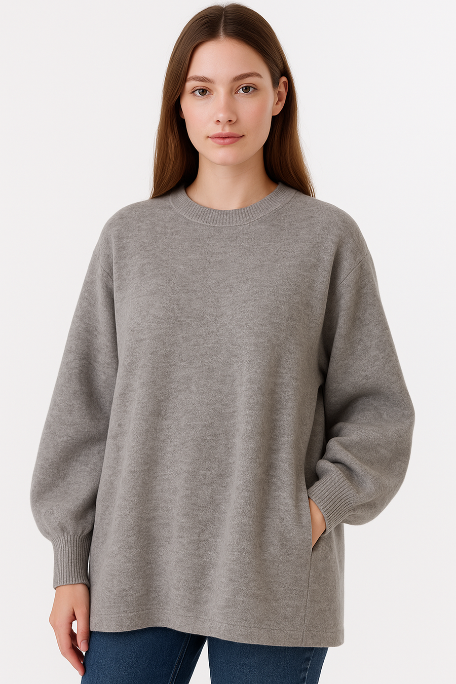 CHUNKY SOFT KNIT JUMPER