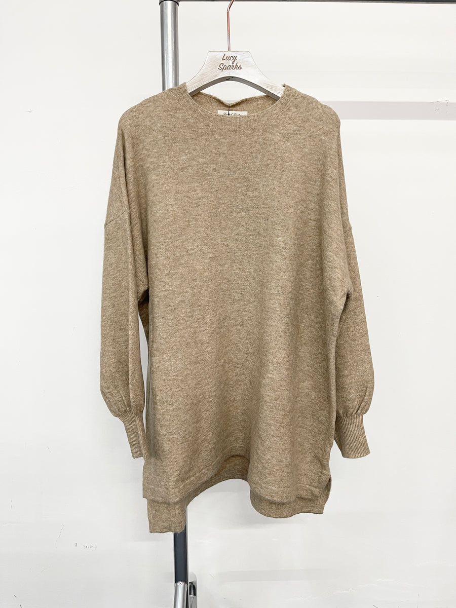 Super Soft and Cozy Wool Blend Baggy Fit Jumper