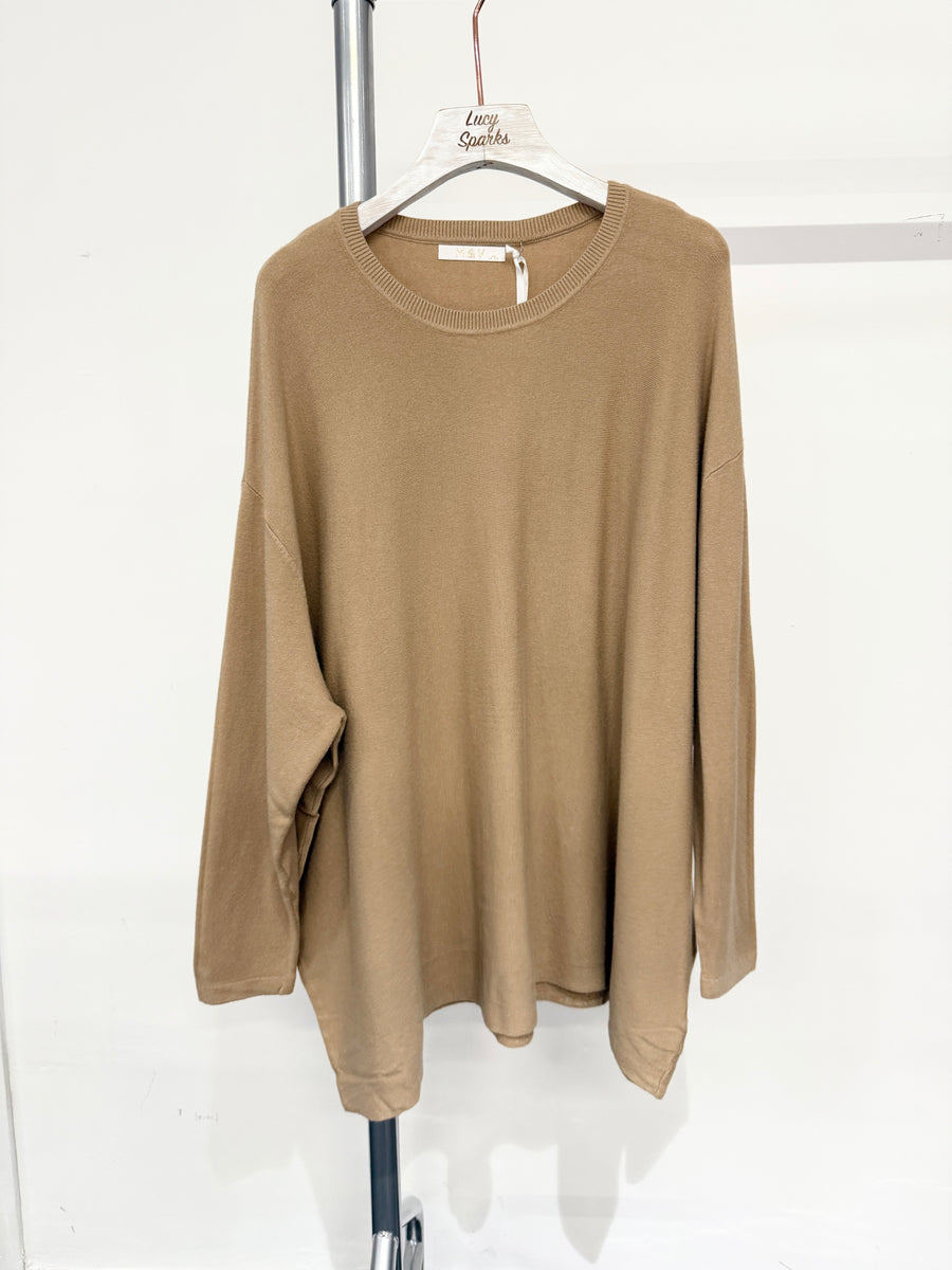 Soft Knit Plus Size Basic Jumper