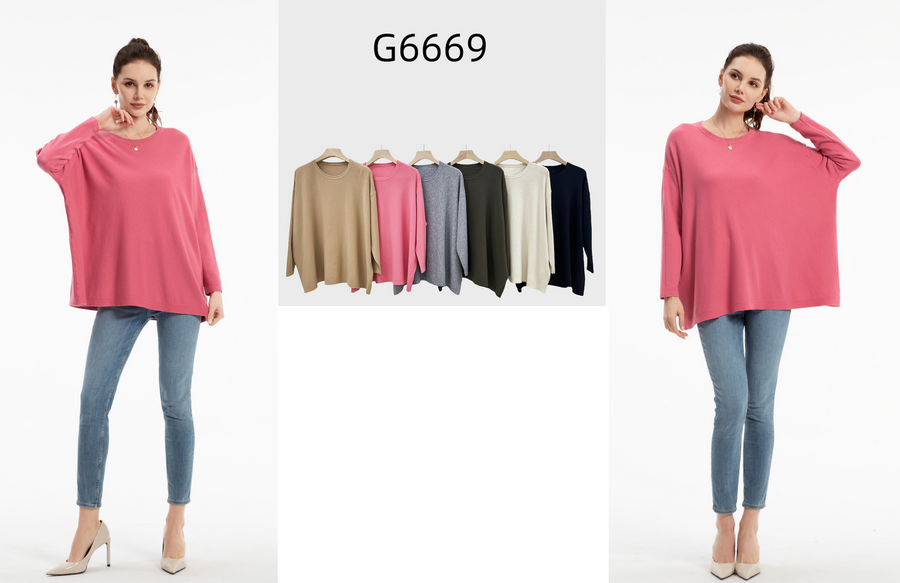 Soft Knit Plus Size Basic Jumper