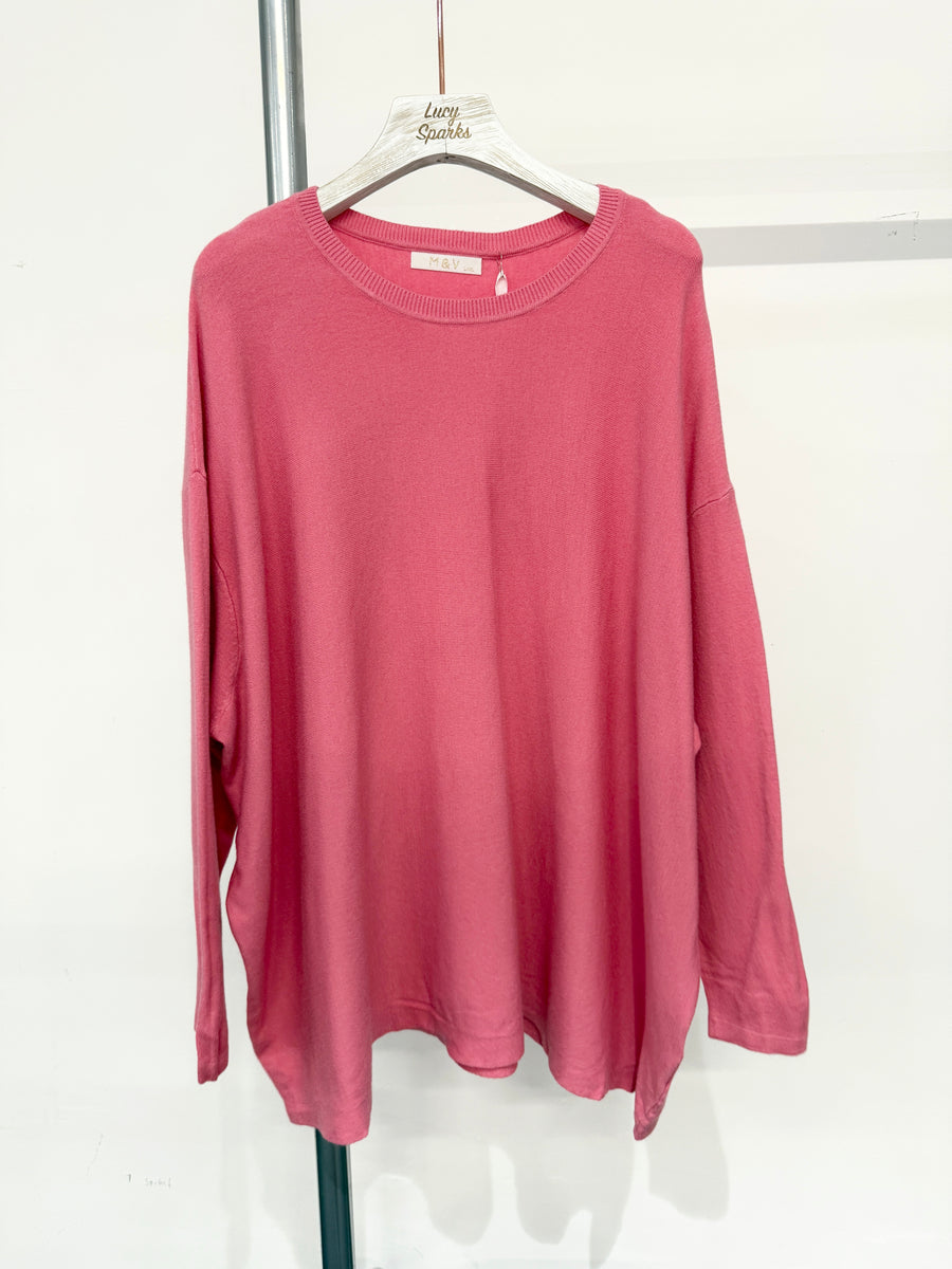 Soft Knit Plus Size Basic Jumper