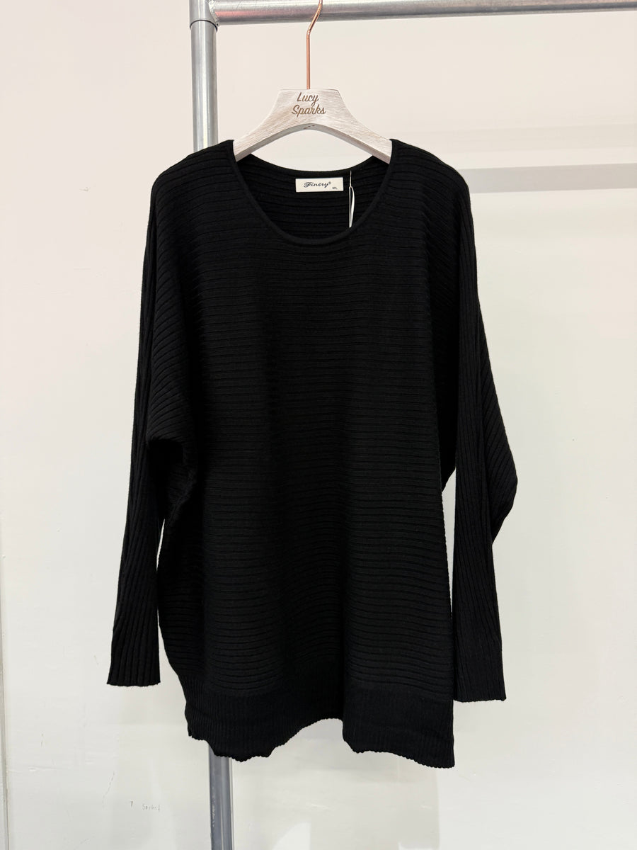 Soft Knit Ribbed Jumper