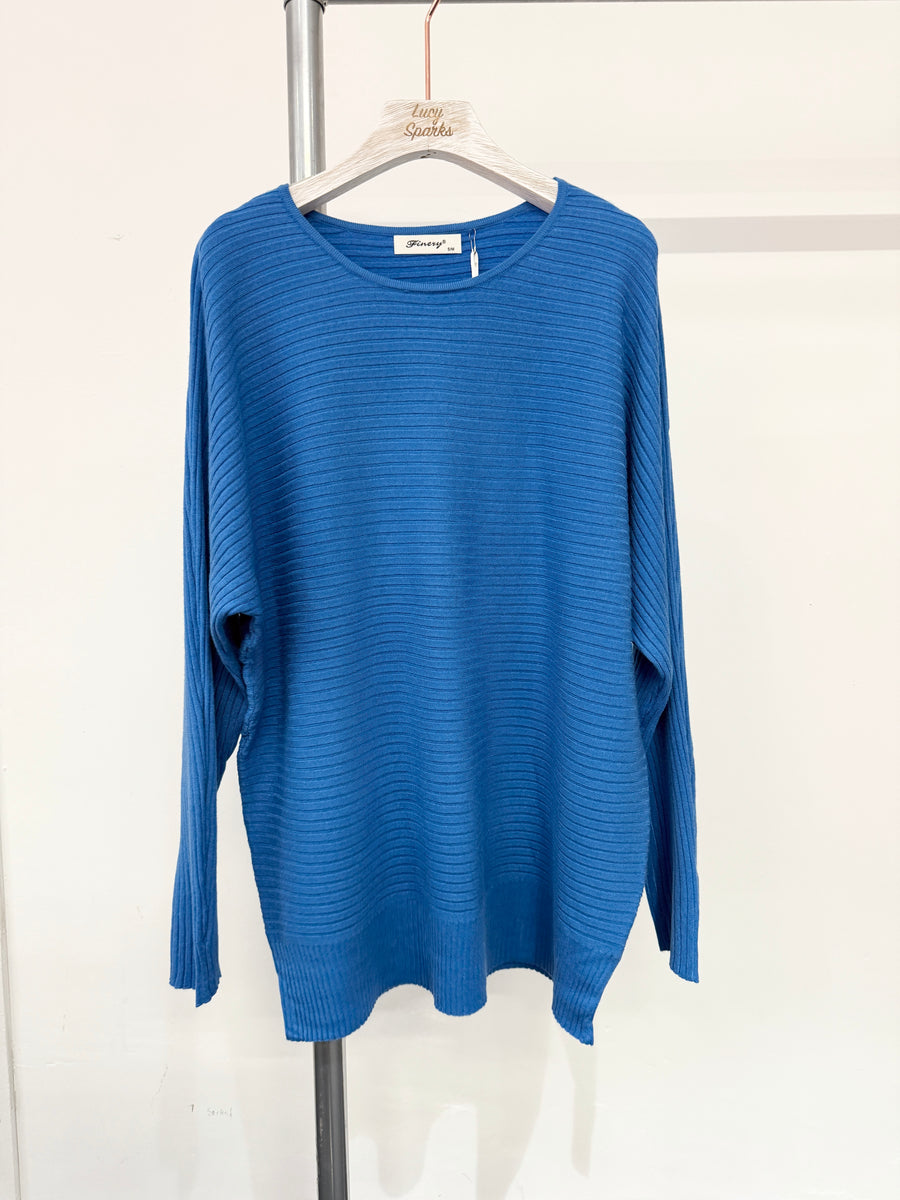 Soft Knit Ribbed Jumper