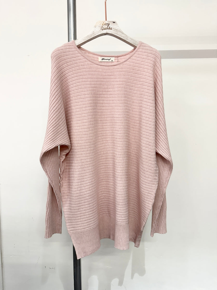 Soft Knit Ribbed Jumper