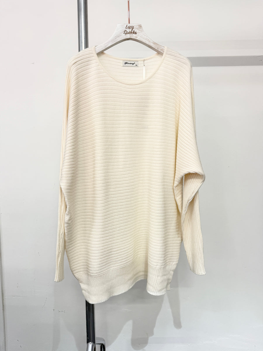 Soft Knit Ribbed Jumper