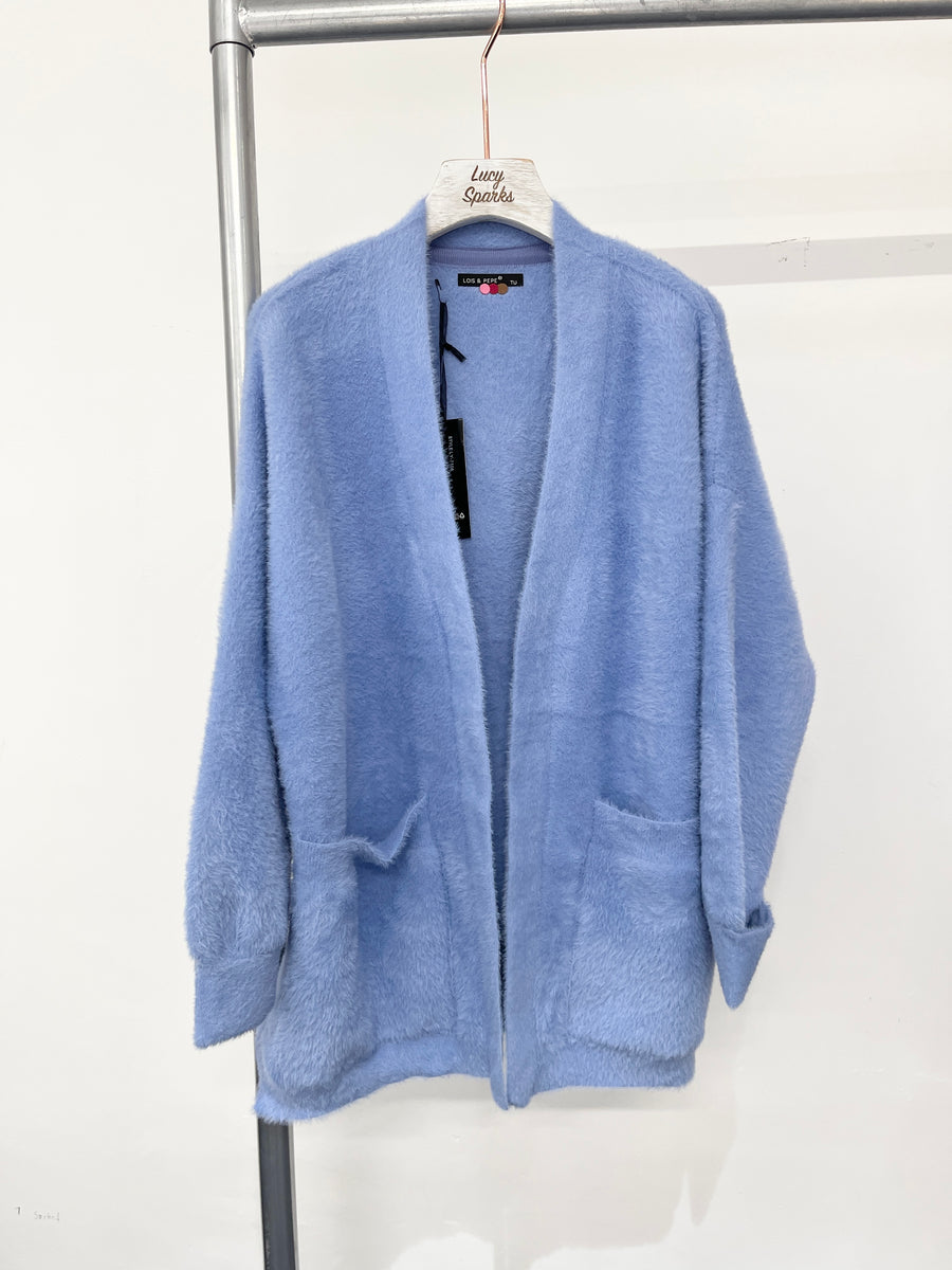 Premium Quality Soft Fluffy Cardigan With Pockets