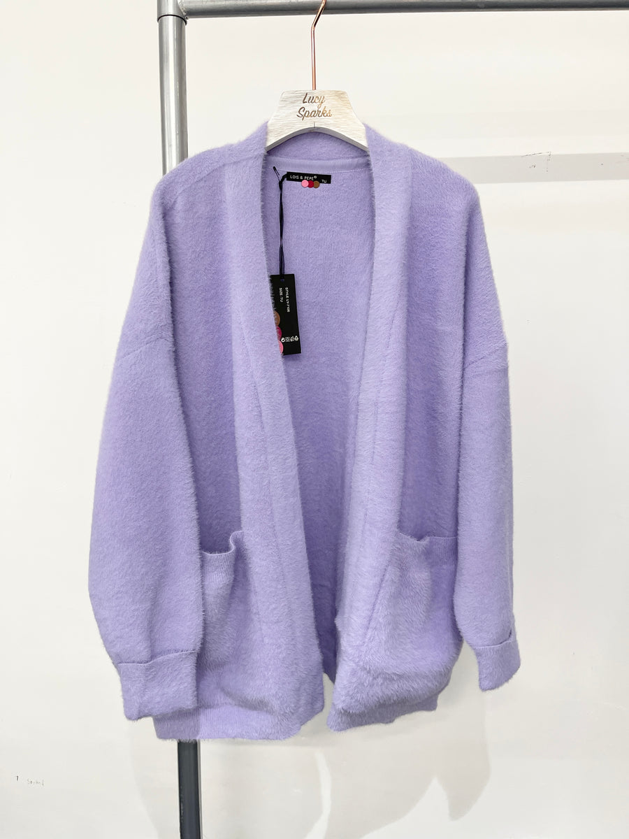 Premium Quality Soft Fluffy Cardigan With Pockets