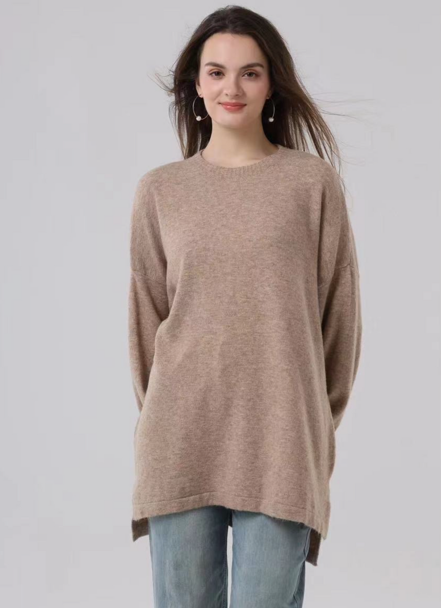 Super Soft and Cozy Wool Blend Baggy Fit Jumper