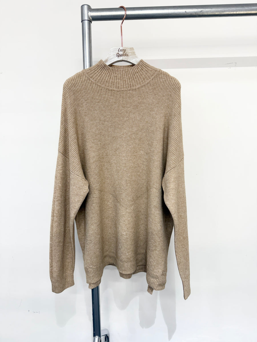 Soft Knit Chunky Jumper With Special Knitting Design