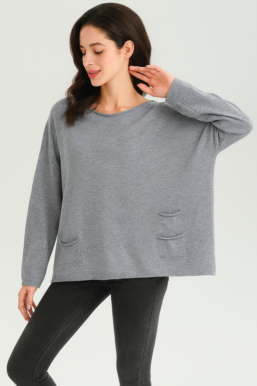 SOFT KNIT PLUS SIZE JUMPER